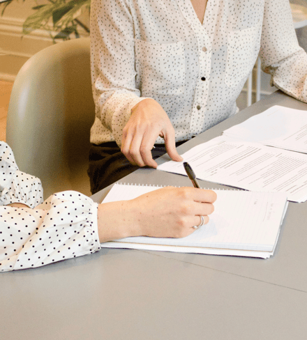IMAGE OF WOMAN signing papers (2)