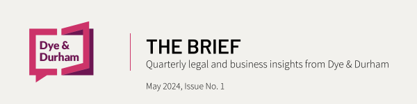 The Brief header May 2024